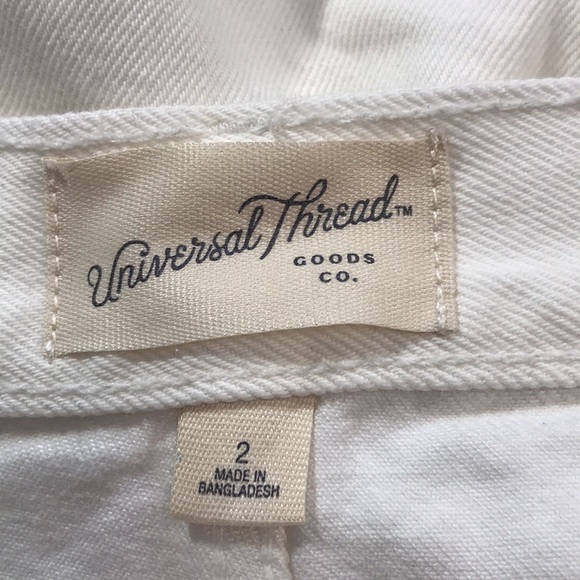 Women's High-Rise Curved Leg Barrel Jeans - Universal Thread Size 2 NWT - Picture 10 of 13